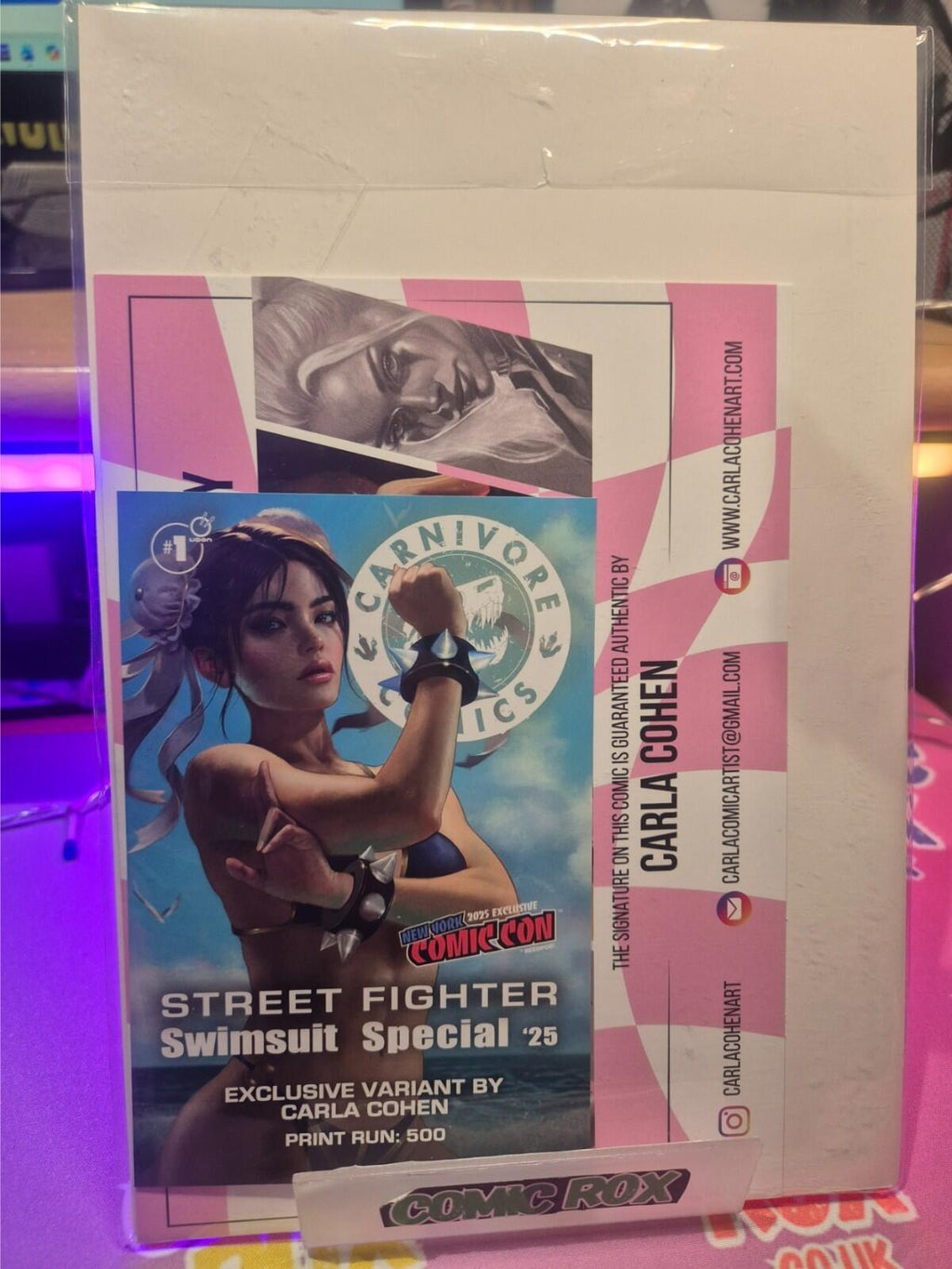 Street Fighter Swimsuit Special '25, SIGNED BY COHEN with COA, Ltd 500