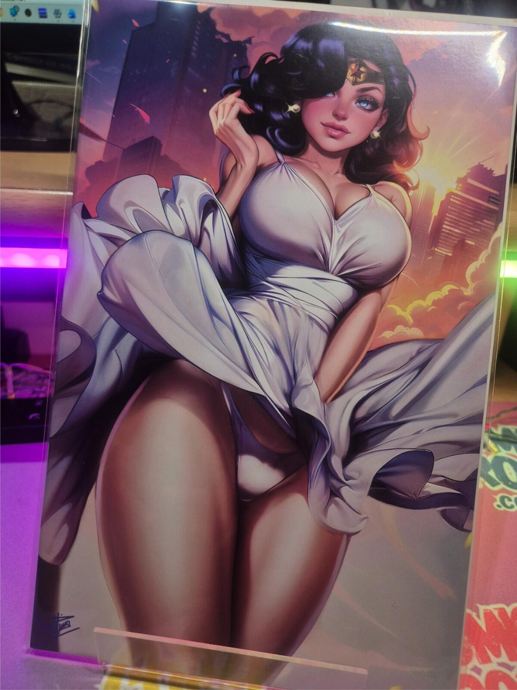 Wonder Woman, Artist Alley: Nice White Dress Virgin Variant 2025 NM