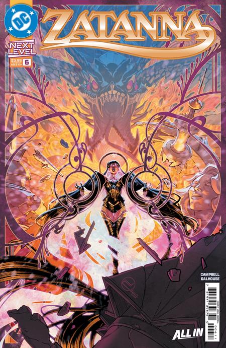 ZATANNA (2026) #6 Cover A JAMAL CAMPBELL