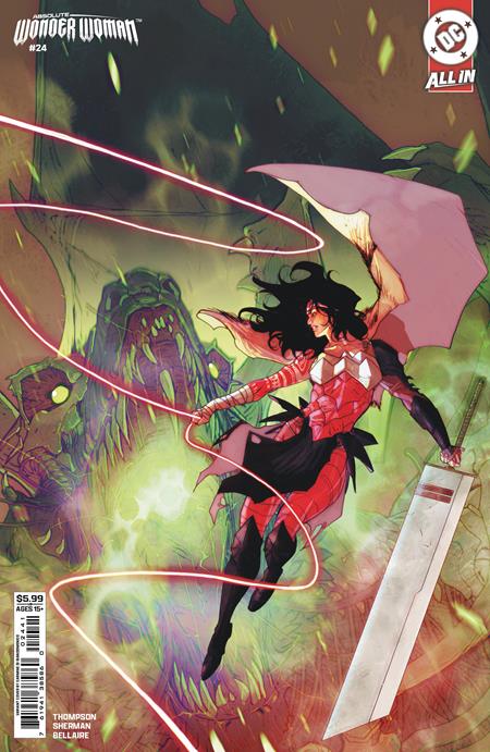 ABSOLUTE WONDER WOMAN #24 Cover D CARMINE DI GIANDOMENICO Card Stock Variant