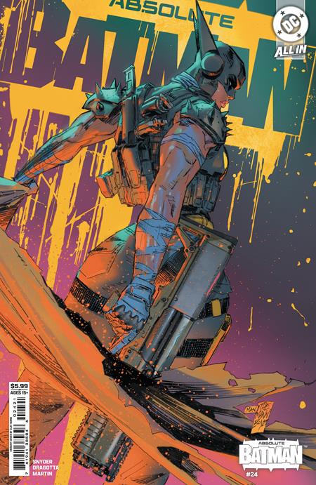 ABSOLUTE BATMAN #24 Cover B CLAY MANN Card Stock Variant