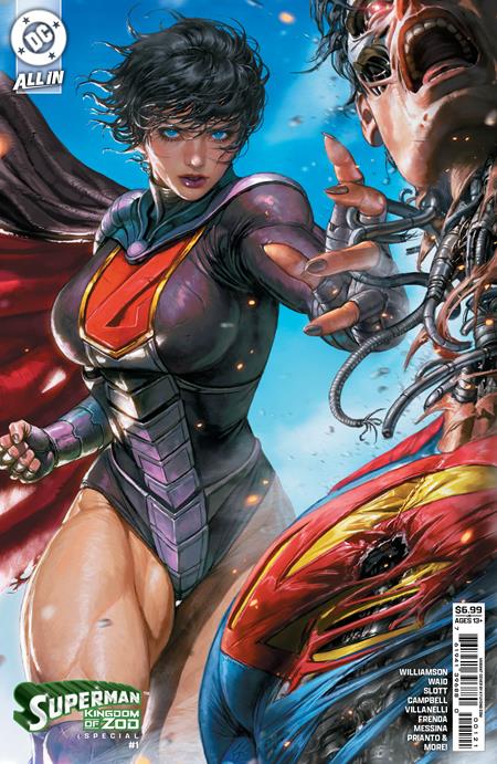 SUPERMAN KINGDOM OF ZOD SPECIAL #1 One-Shot Cover B KYUYONG EOM Card Stock Variant
