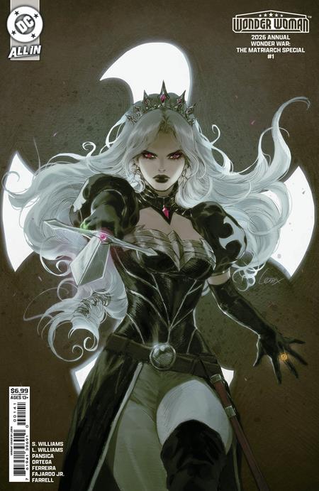WONDER WOMAN 2026 ANNUAL WONDER WAR THE MATRIARCH SPECIAL #1 One-Shot Cover D LESLEY LEIRIX LI Card Stock Variant