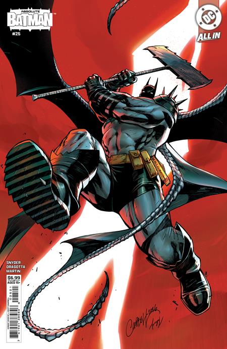 ABSOLUTE BATMAN #25 J SCOTT CAMPBELL Card Stock Variant — PRE-ORDER
