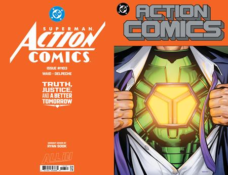 ACTION COMICS #1103 Cover E RYAN SOOK Foil Variant — PRE-ORDER