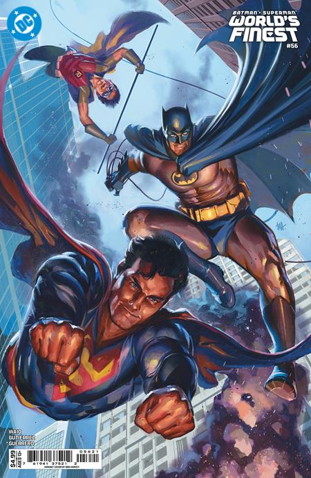 BATMAN SUPERMAN WORLDS FINEST #56 Cover B BEN HARVEY Card Stock Variant — PRE-ORDER