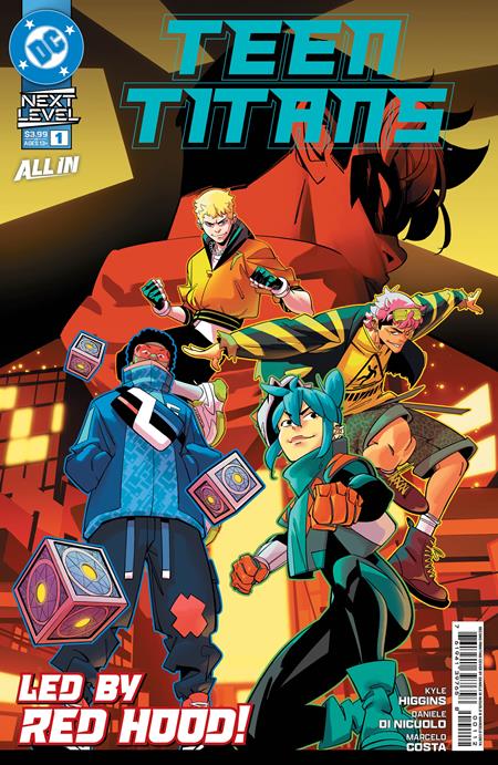 TEEN TITANS #1 Second Printing Cover A Daniele di Nicuolo — PRE-ORDER