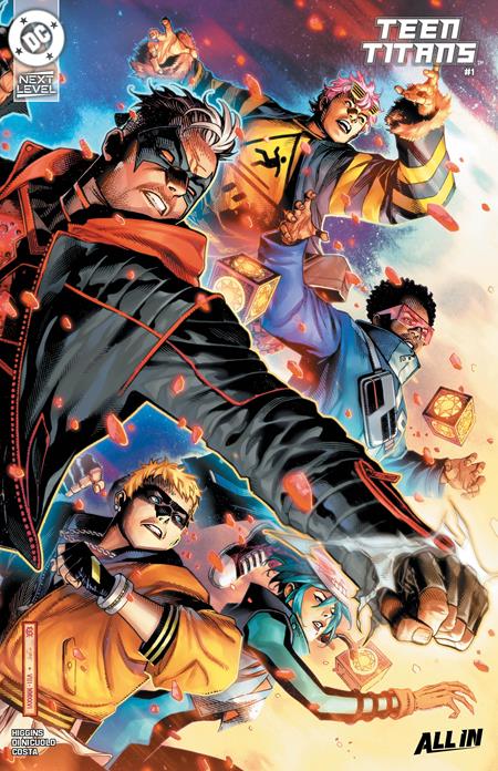 TEEN TITANS #1 Second Printing Cover C Jim Cheung Foil Variant — PRE-ORDER