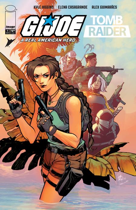 GI JOE A REAL AMERICAN HERO TOMB RAIDER #1 OF 5 Cover A ELENA CASAGRANDE & ALEX GUIMARAES
