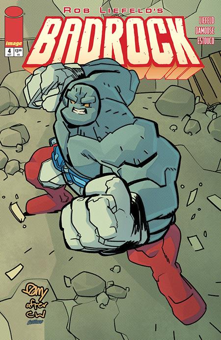 BADROCK #4 Cover A SETH DAMOOSE — PRE-ORDER