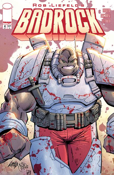 BADROCK #4 Cover B ROB LIEFELD Variant — PRE-ORDER