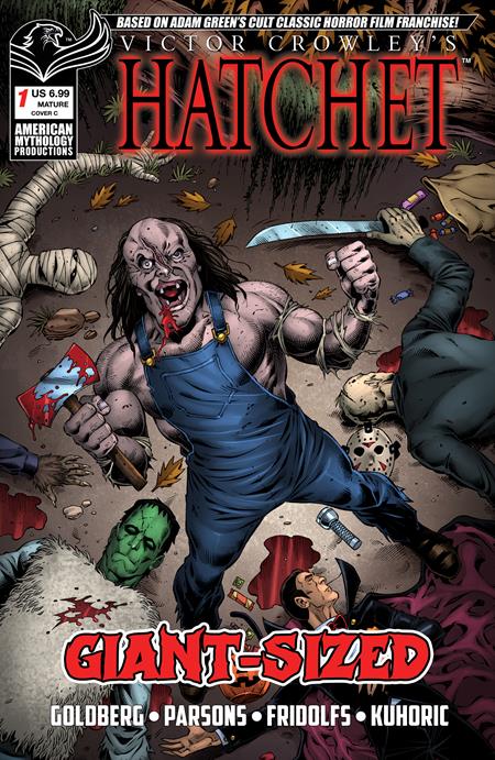GIANT SIZED HATCHET HALLOWEEN #1 One-Shot RICHARD BONK Variant — PRE-ORDER
