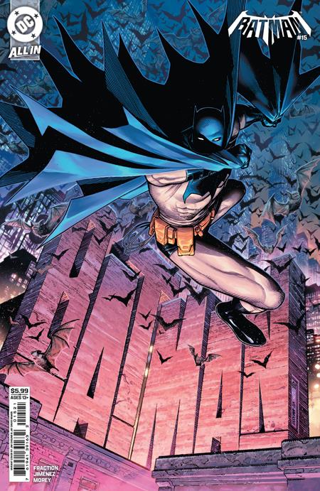 BATMAN #15 Cover B JIM CHEUNG Card Stock Variant — PRE-ORDER