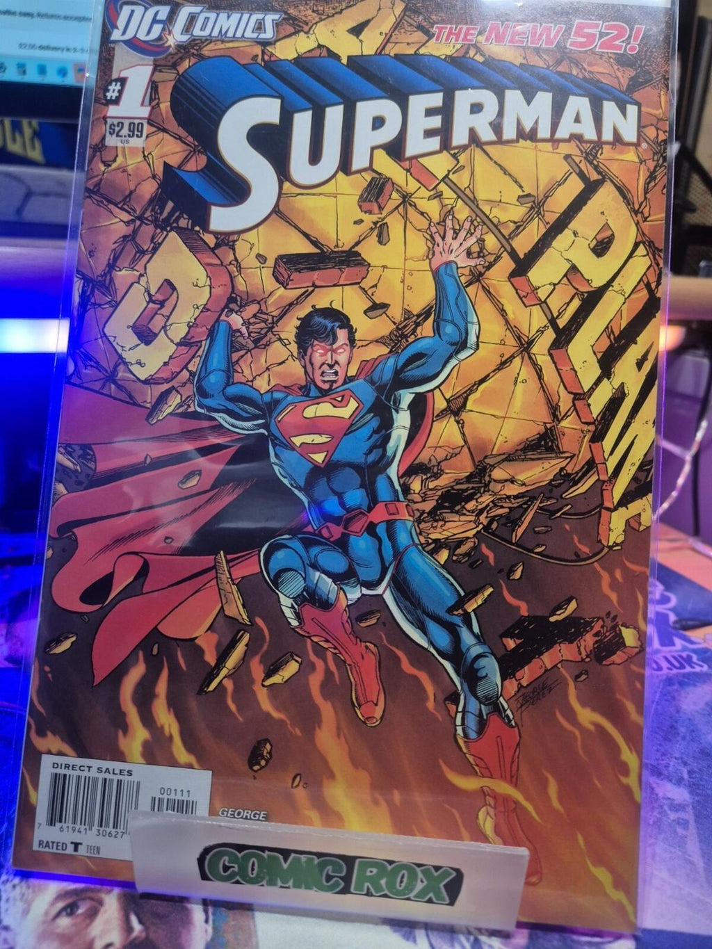 SUPERMAN # 1 (2011) DC COMICS (NM Condition) 1st Print, NM