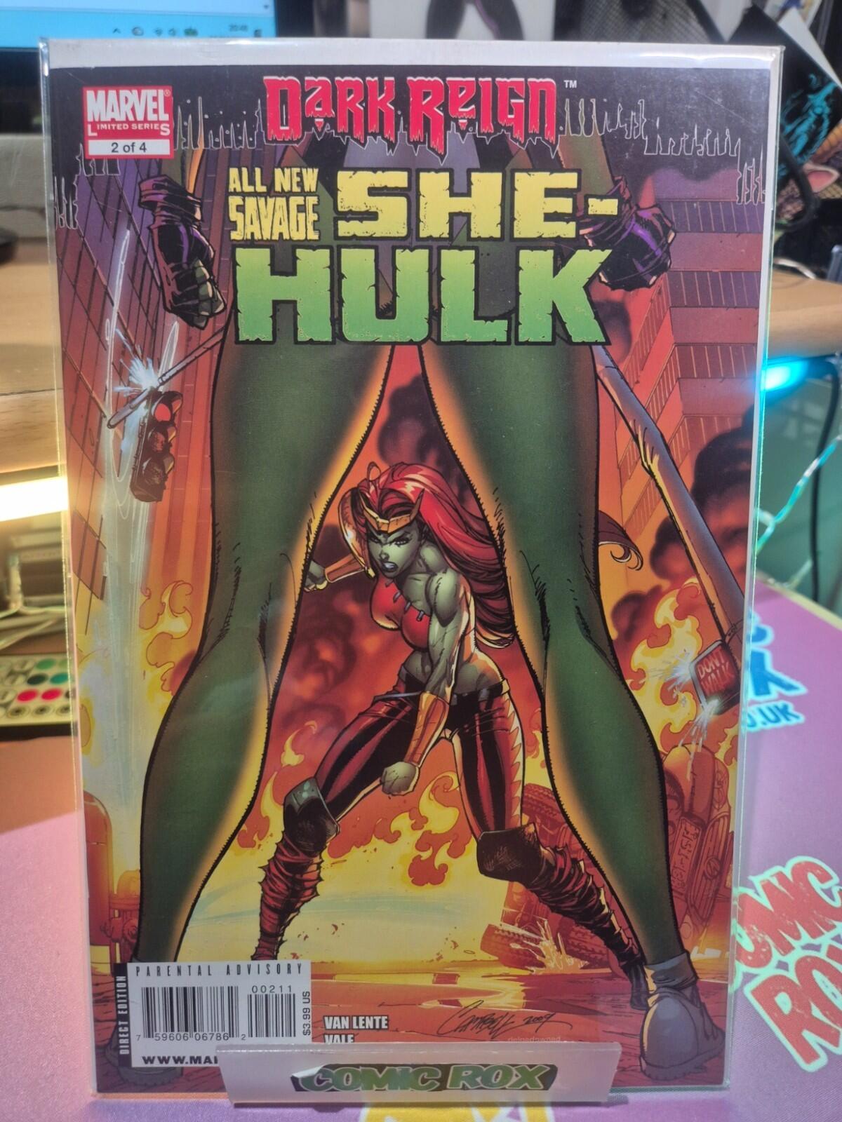 All New Savage She-Hulk #2 Dark Reign J Scott Campbell Cover, VF/NM (or higher)