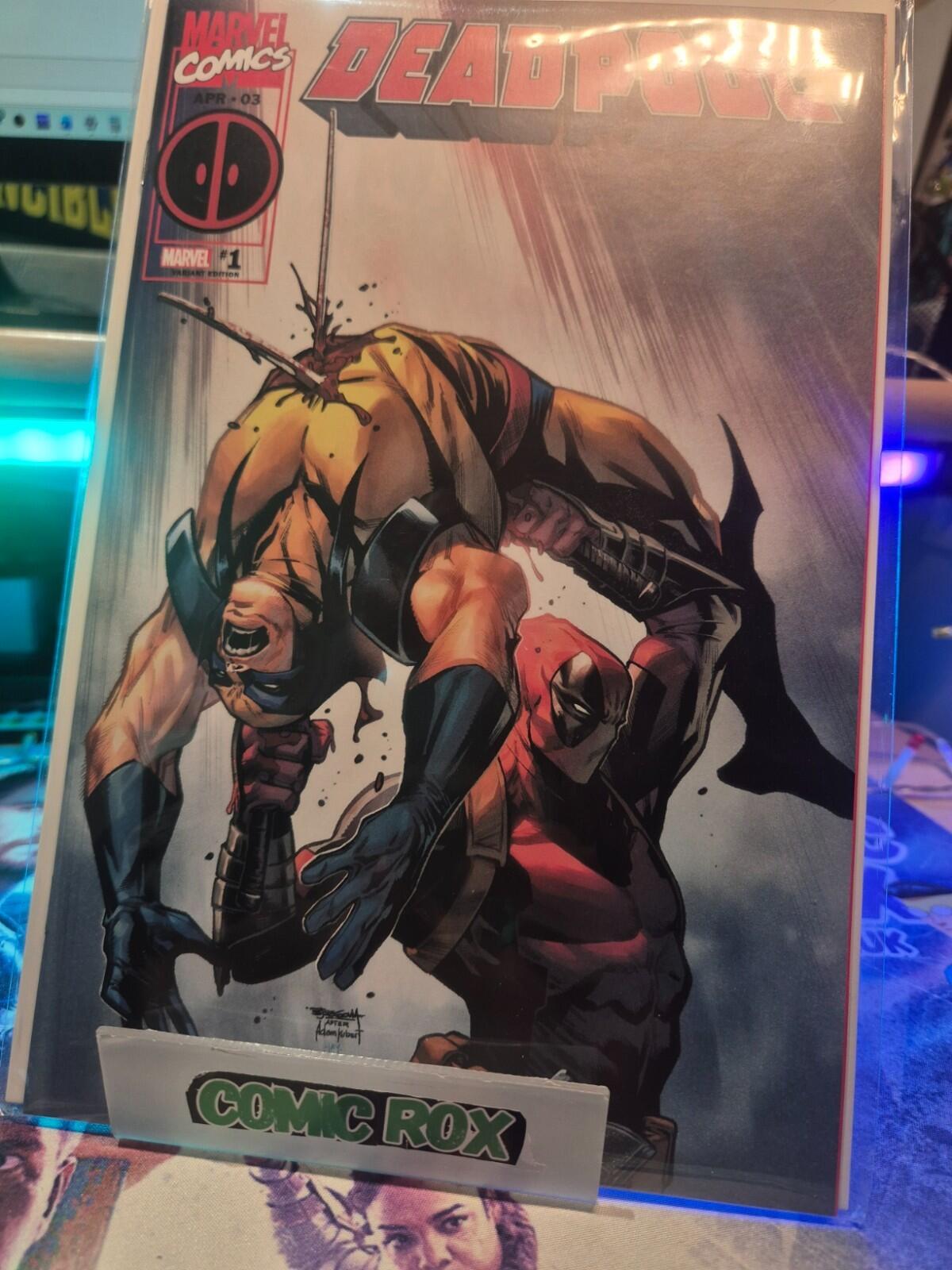 Deadpool #1 Trade Variant By Stephen Segovia 2024 NM