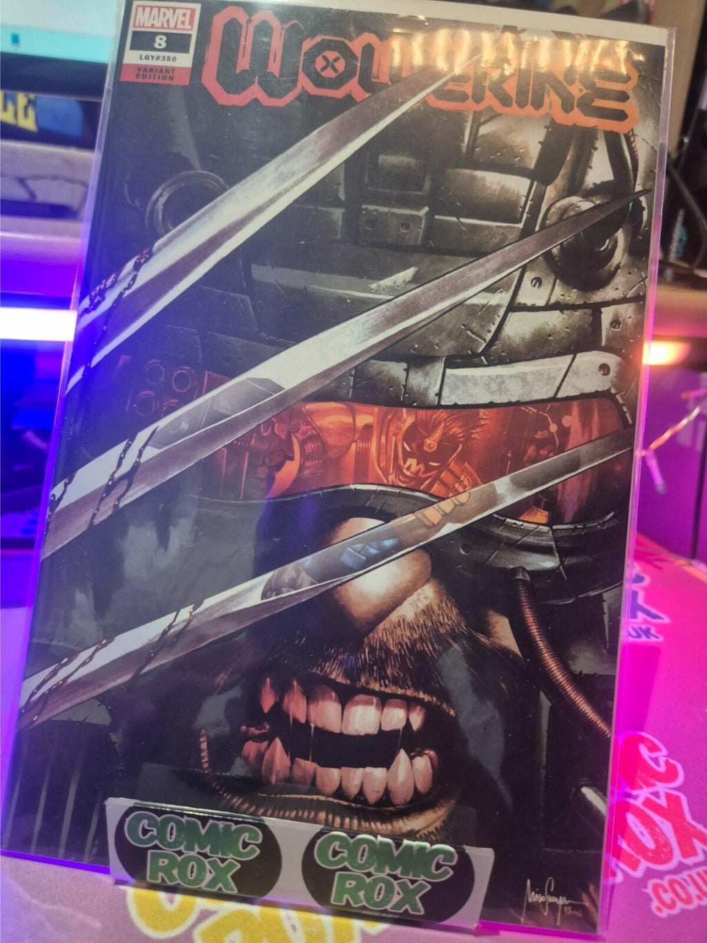 Wolverine #8, Mico Suayan Exclusive Trade Variant, 2020, NM/M