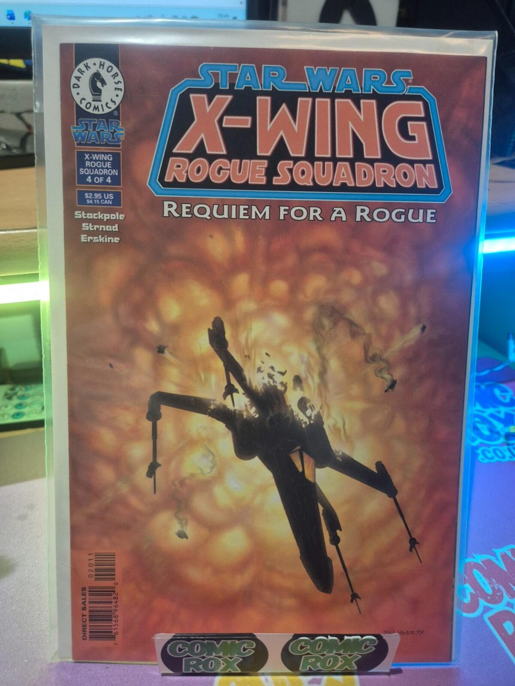 Star Wars X-Wing Rogue Squadron: Requiem for a Rogue #1-4 Complete 1997 NM
