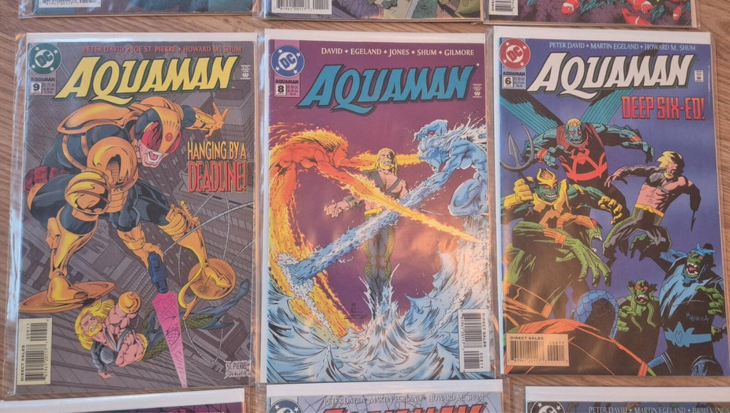 Aquaman, 1994, Nr Complete, Issues 1 to 12 (missing #3 and #7), All NM, Keys!