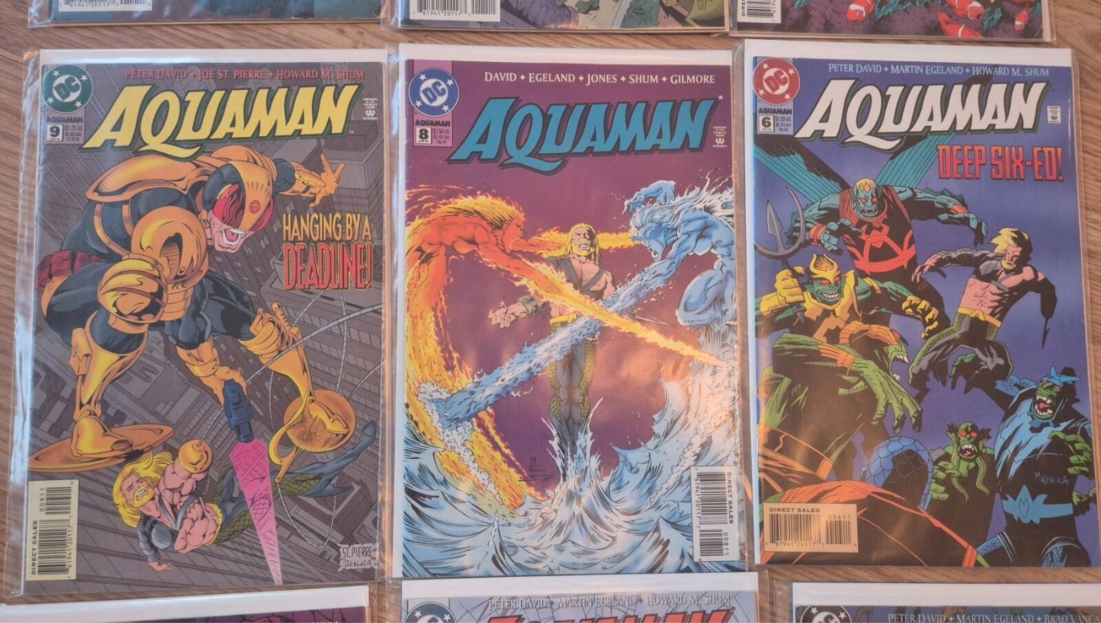 Aquaman, 1994, Nr Complete, Issues 1 to 12 (missing #3 and #7), All NM, Keys!