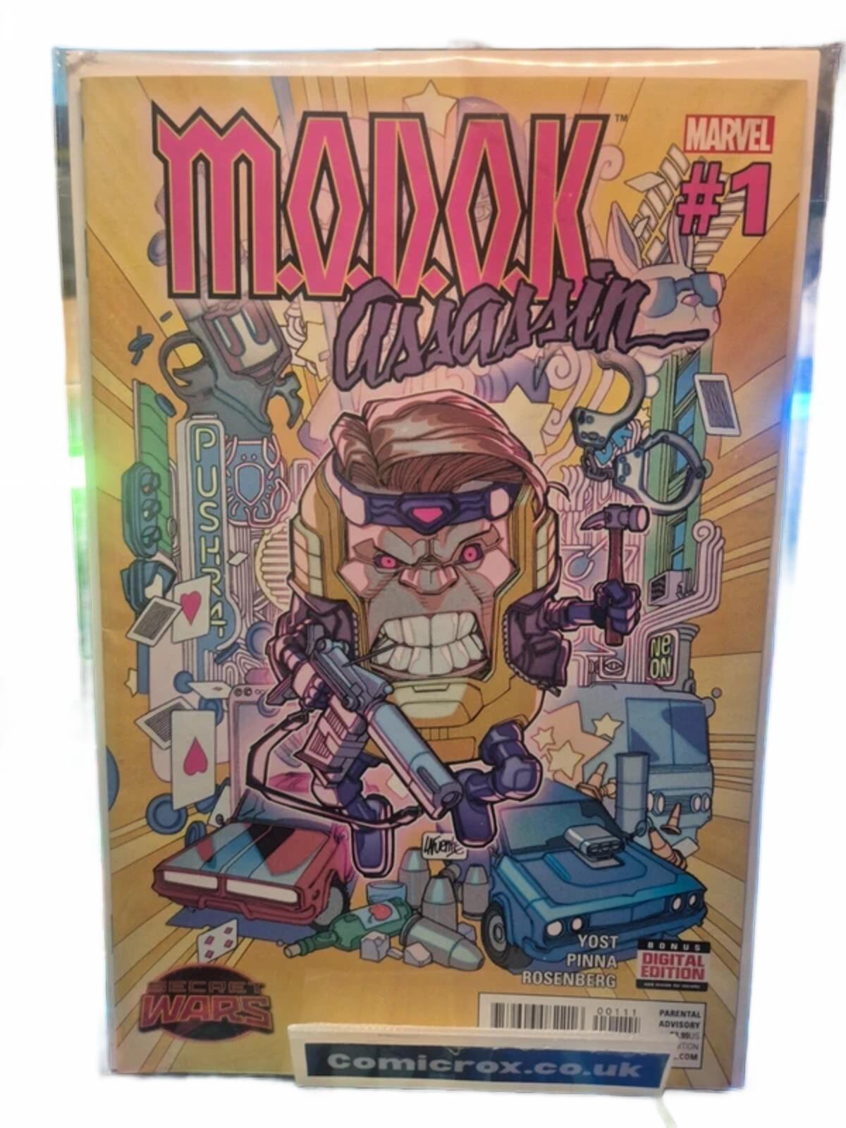 M.O.D.O.K. Assassin, Secret Wars #1-5, Complete Set, 2015 Marvel, NM