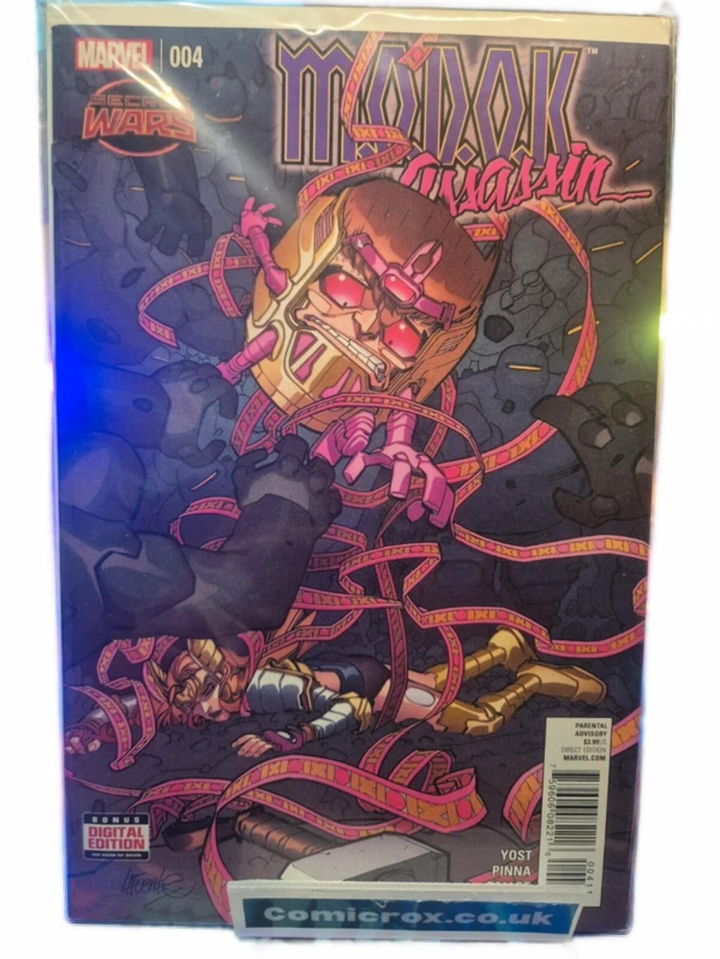M.O.D.O.K. Assassin, Secret Wars #1-5, Complete Set, 2015 Marvel, NM
