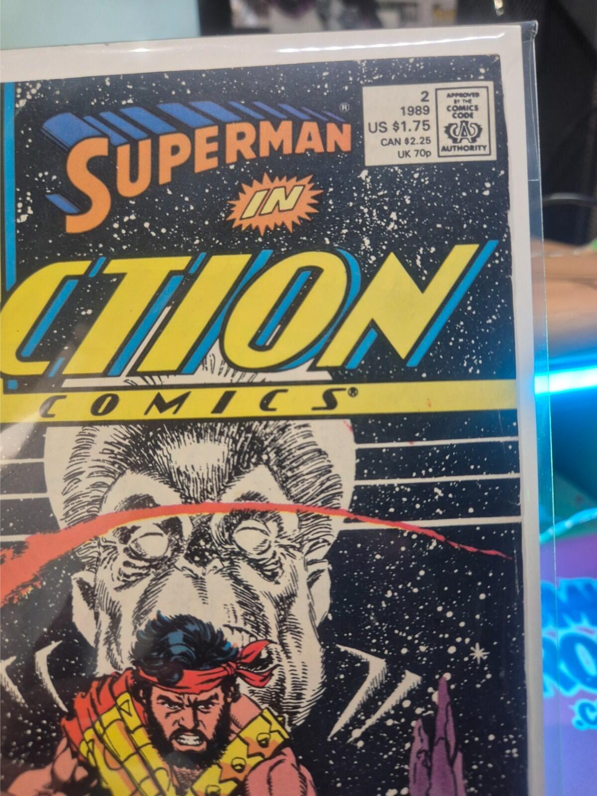 Action Comics Annual #2 – Superman Past Secret Revealed, 1989, VF
