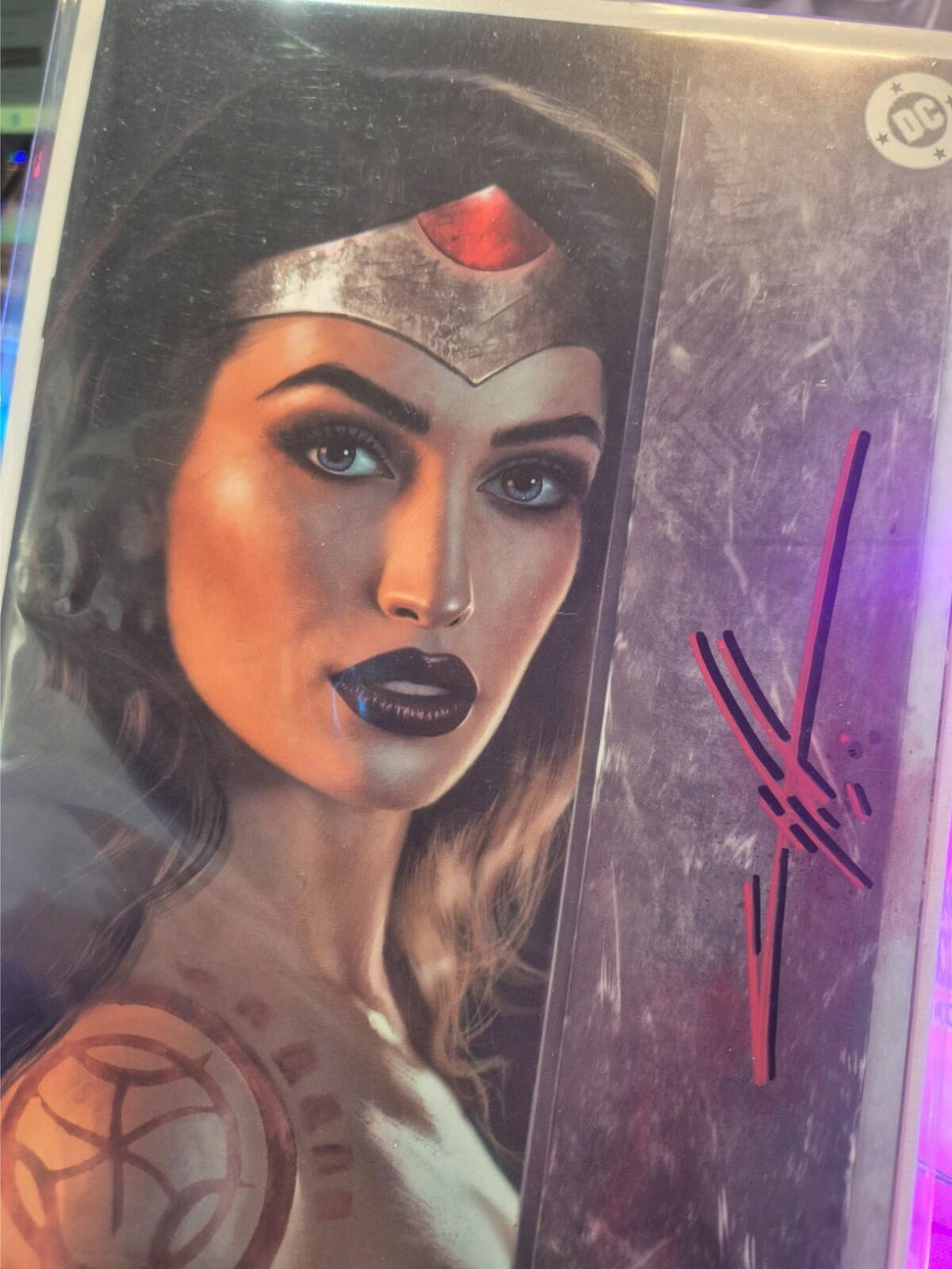 Absolute Wonder Woman #17, SIGNED by Carla Cohen with COA, Excl Virgin Ltd. 1000
