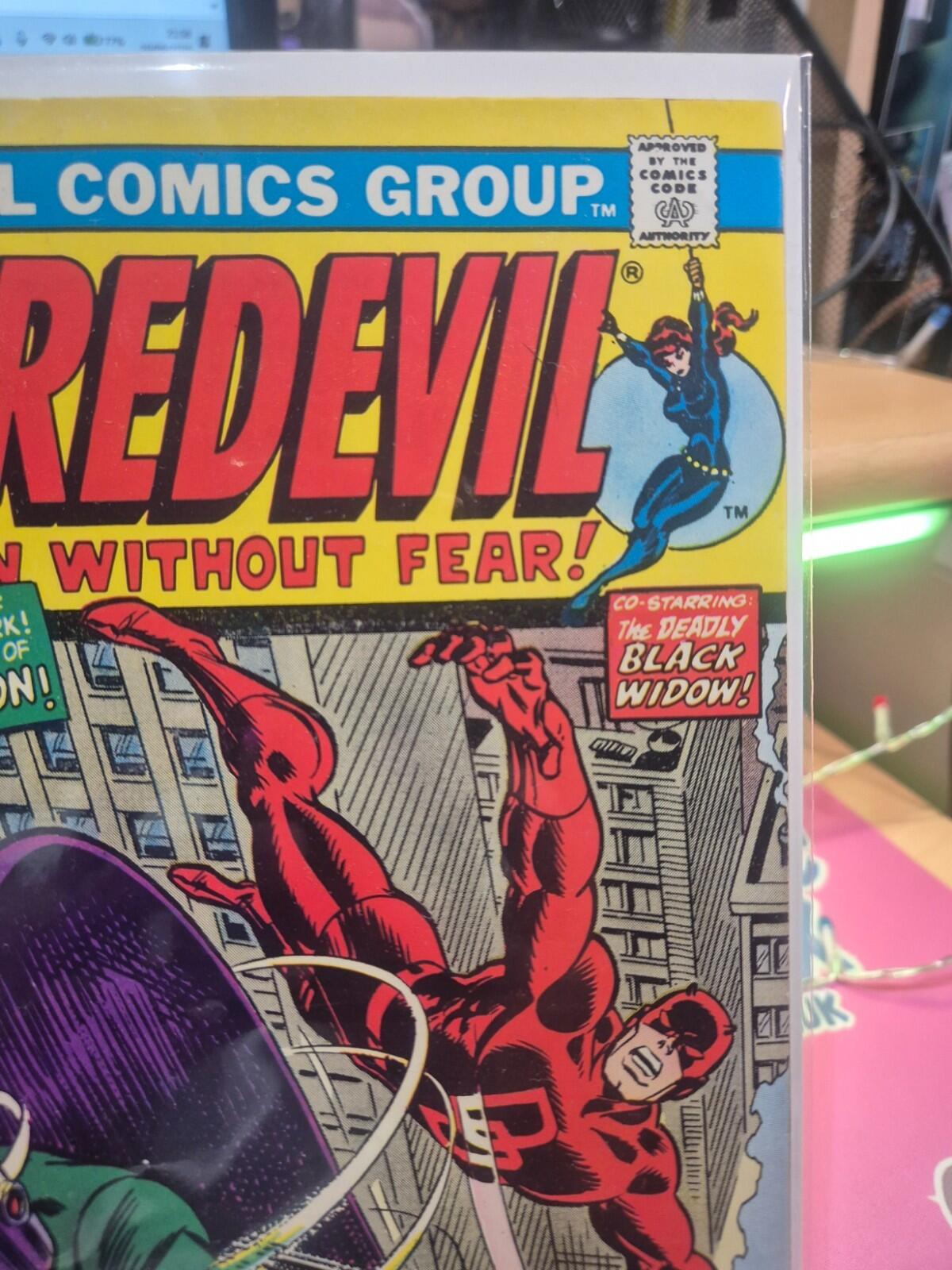 Daredevil #108, 1974, 20 Cents copy, KEY ISSUE, High Grade VF+