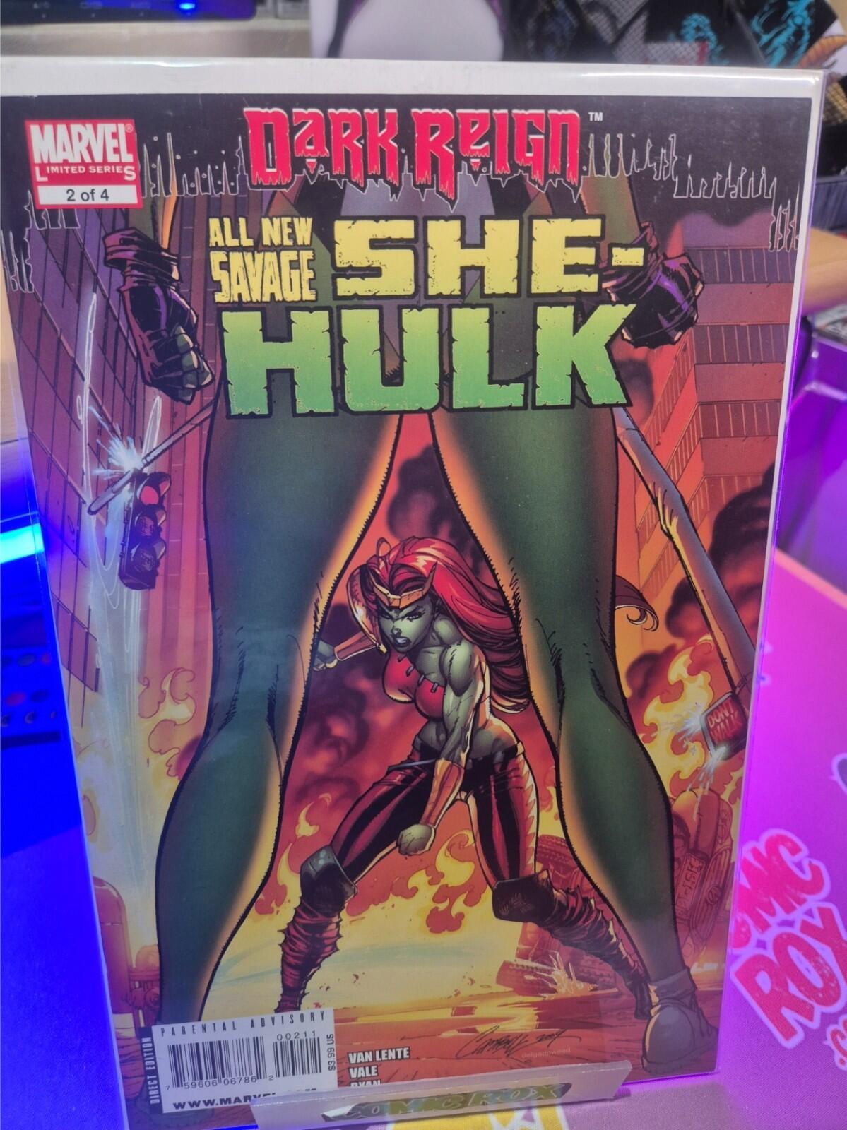 All New Savage She-Hulk #2 Dark Reign J Scott Campbell Cover, VF/NM (or higher)