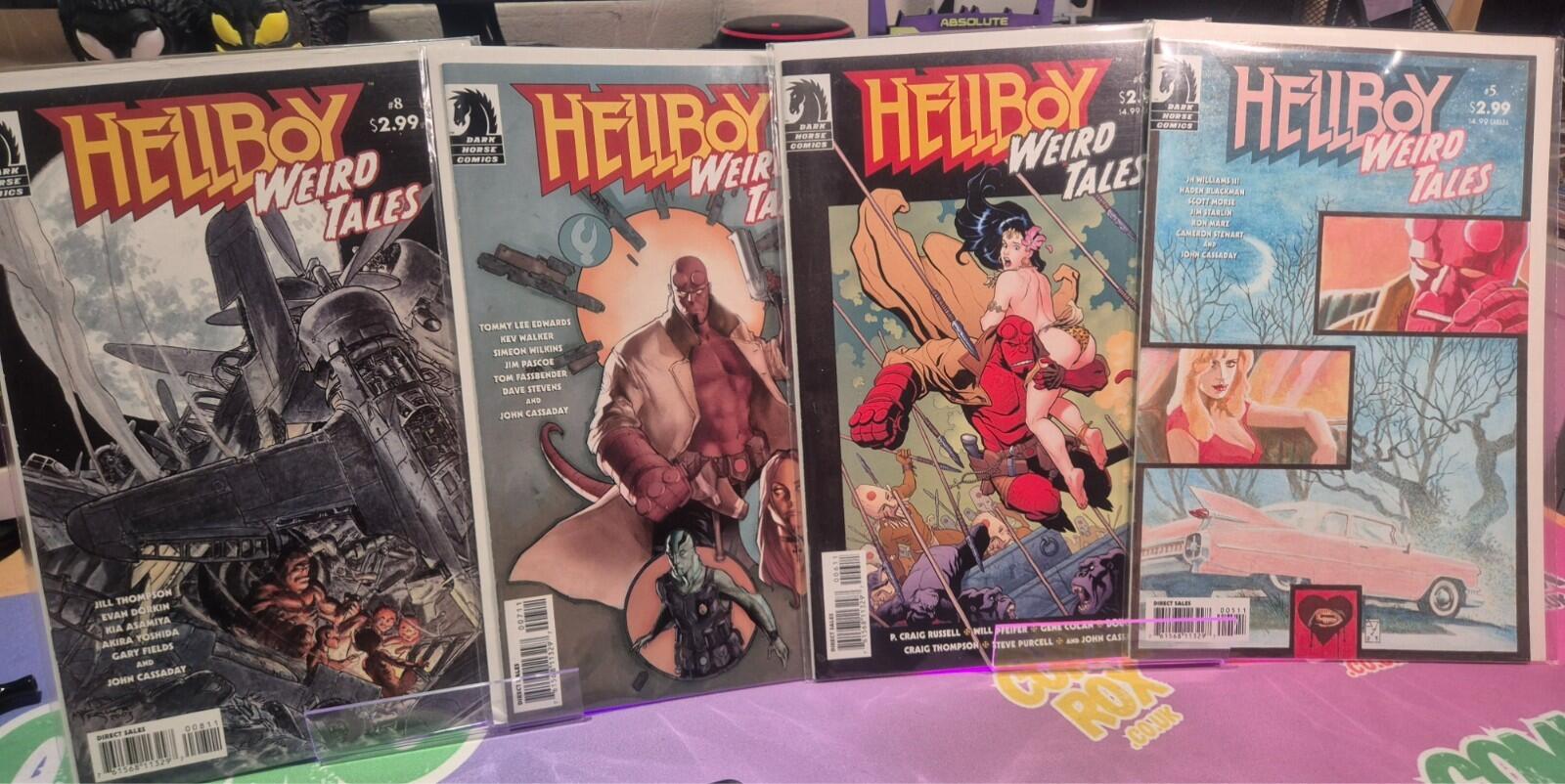Hellboy Weird Tales, Complete Run #1-8, 2003, High Grade