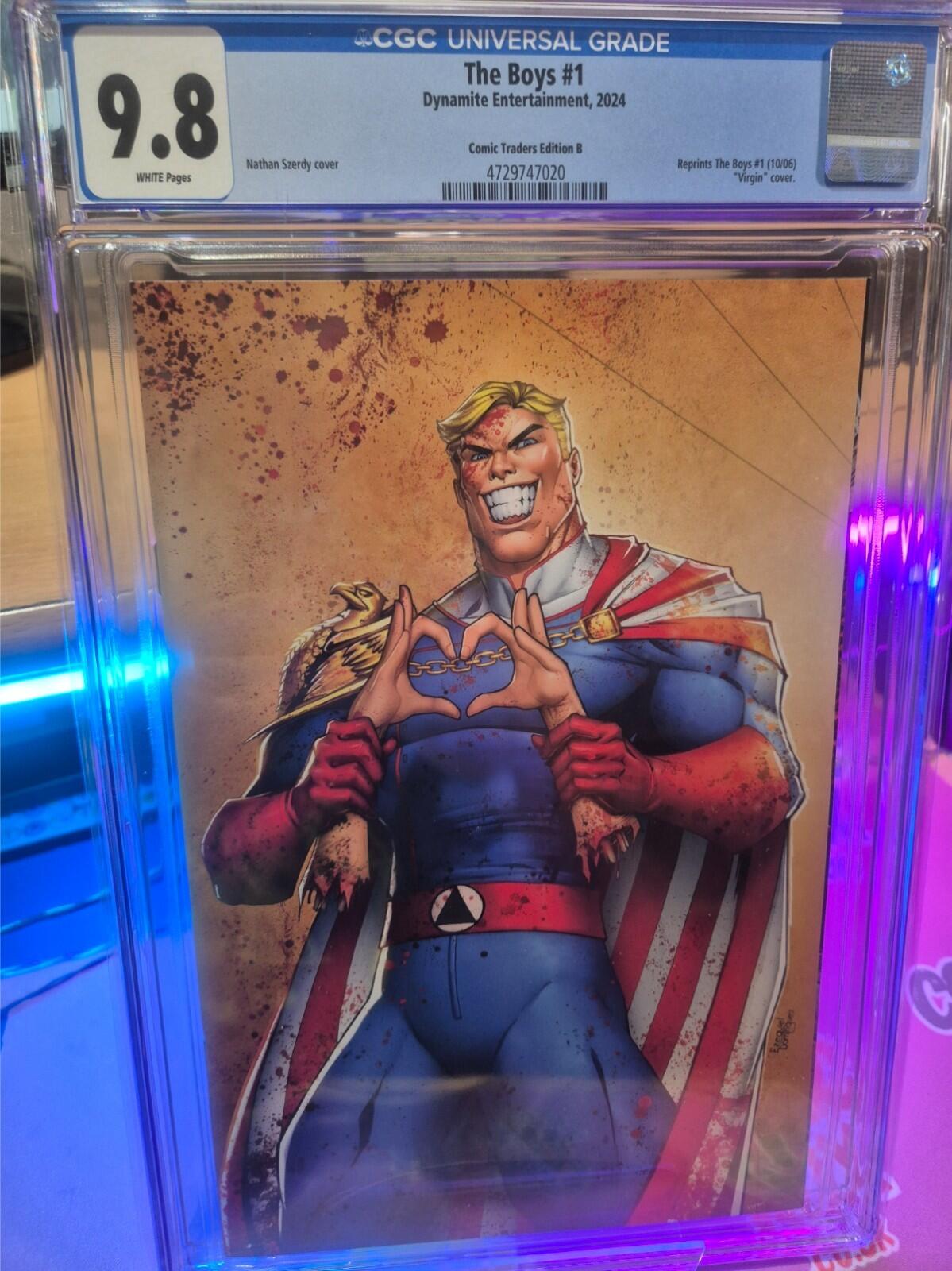 The Boys #1 CGC 9.8 TOP POP! Highest Graded, Homelander Virgin 2024