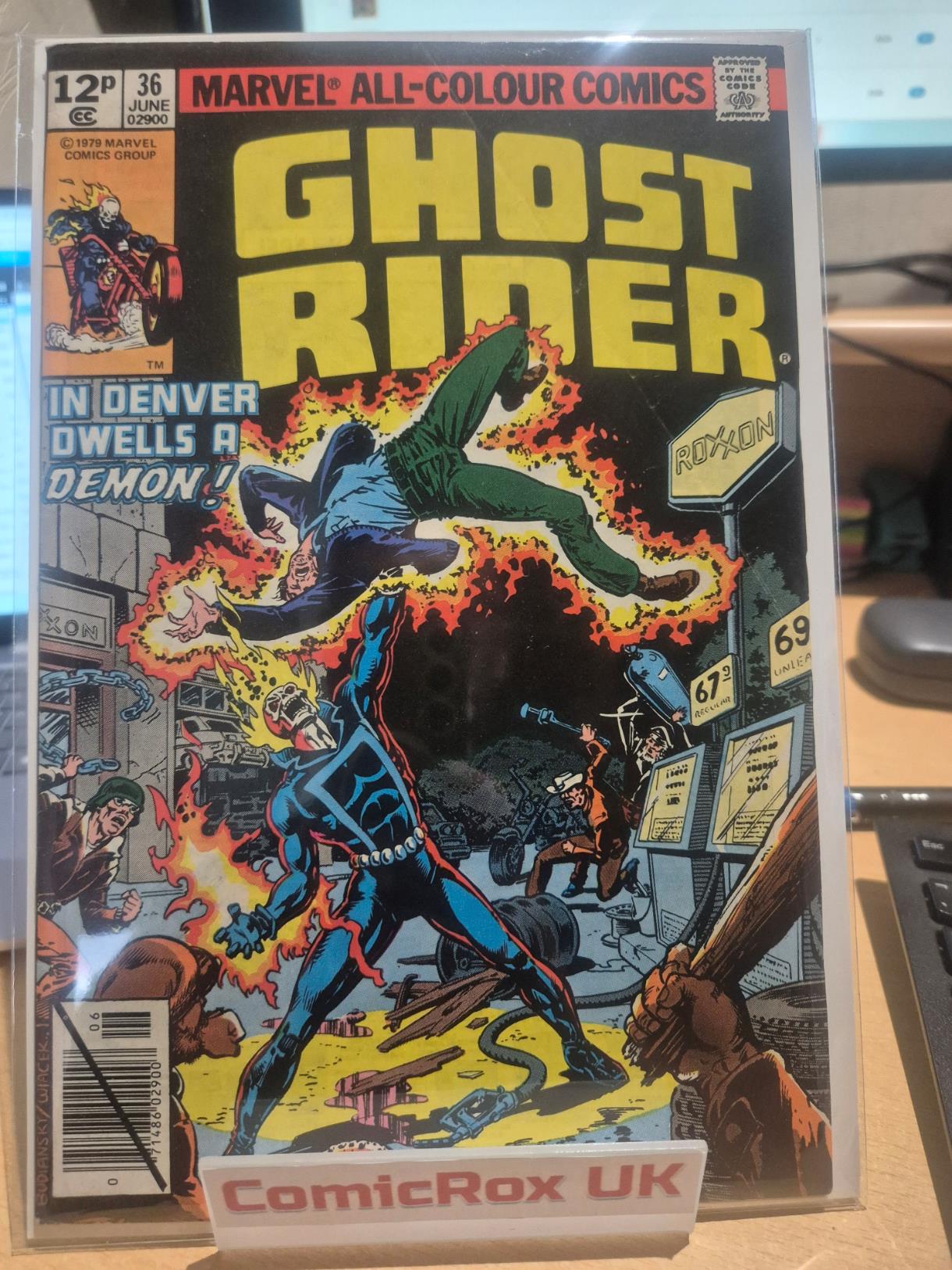GHOST RIDER MARVEL COMIC BOOK BRONZE AGE ISSUE #36 JUNE 1979