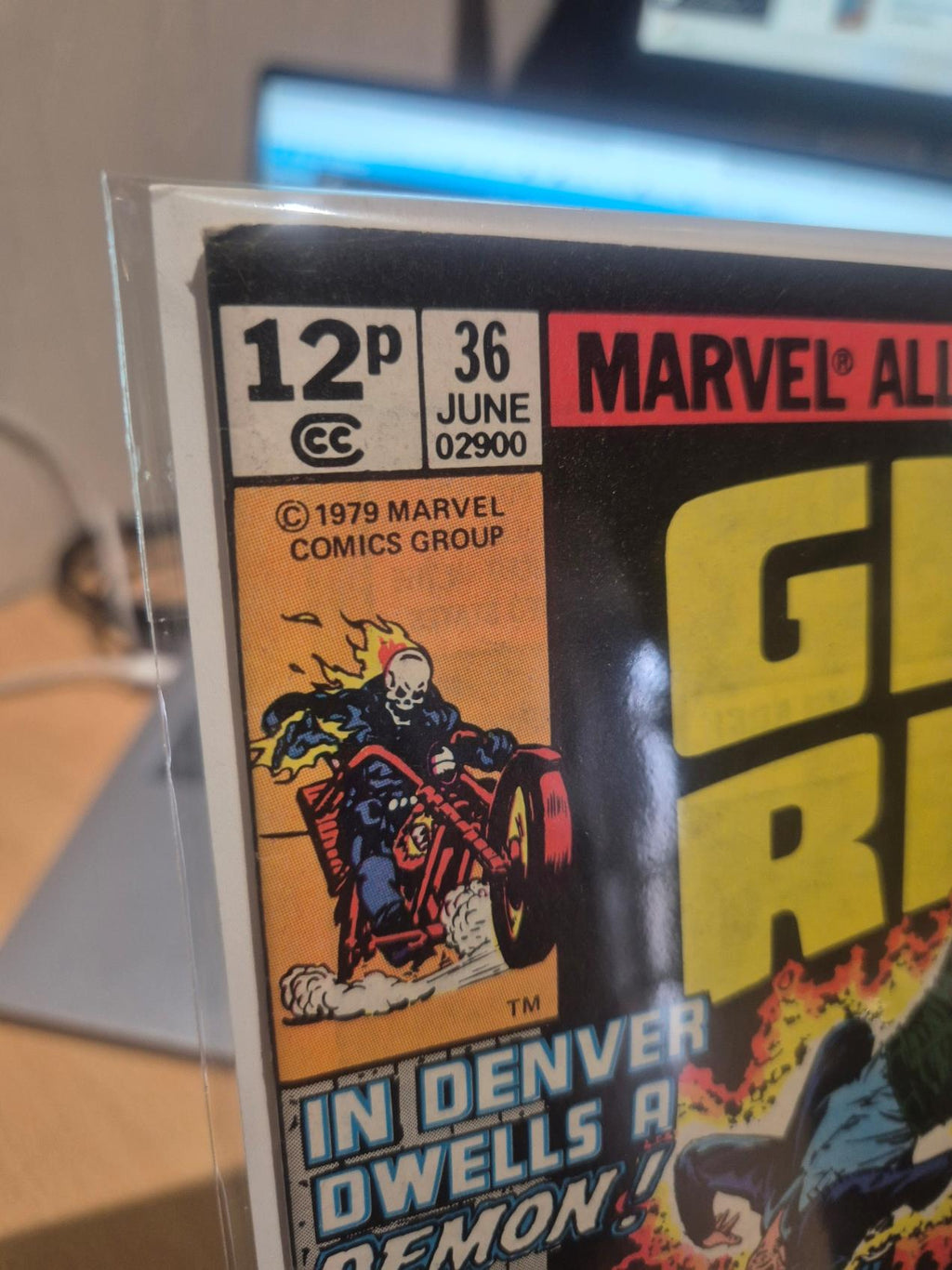 GHOST RIDER MARVEL COMIC BOOK BRONZE AGE ISSUE #36 JUNE 1979