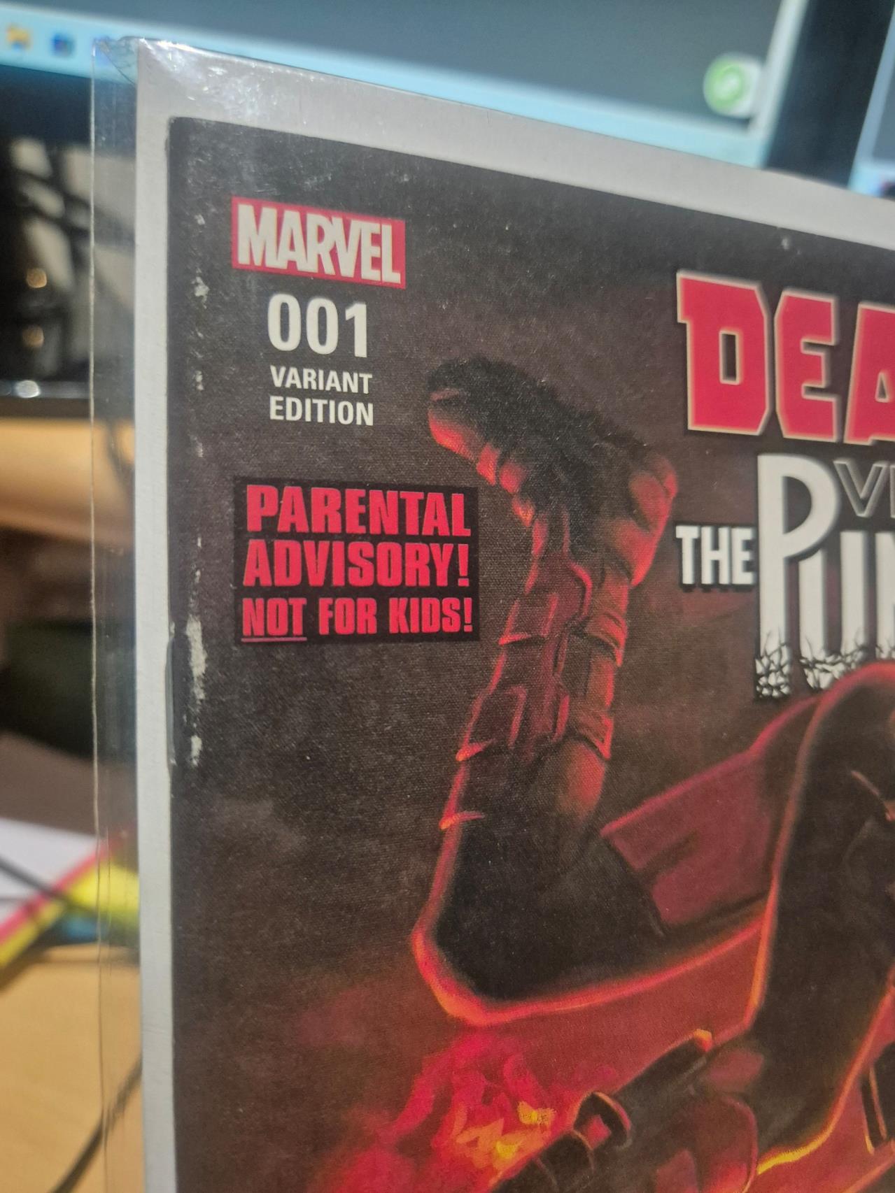 DEADPOOL VS PUNISHER #1 1:10 HILDEBRANDT VARIANT RARE + HTF FN