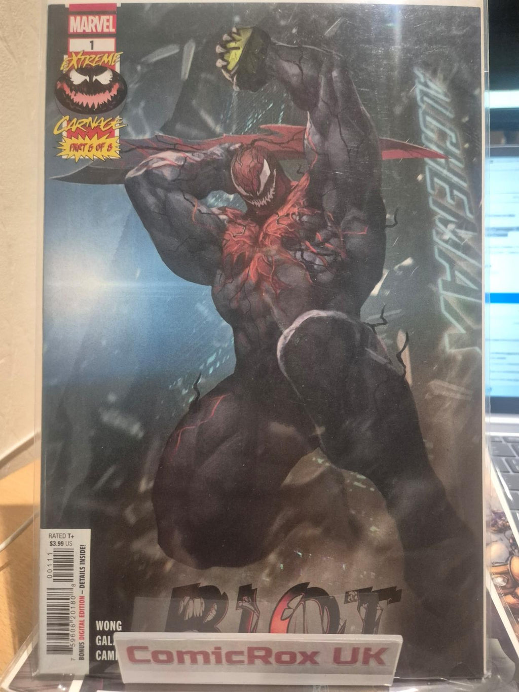 Extreme Carnage: Riot #1 NM 9.4 2021 Skan Srisuwan Variant Cover NM