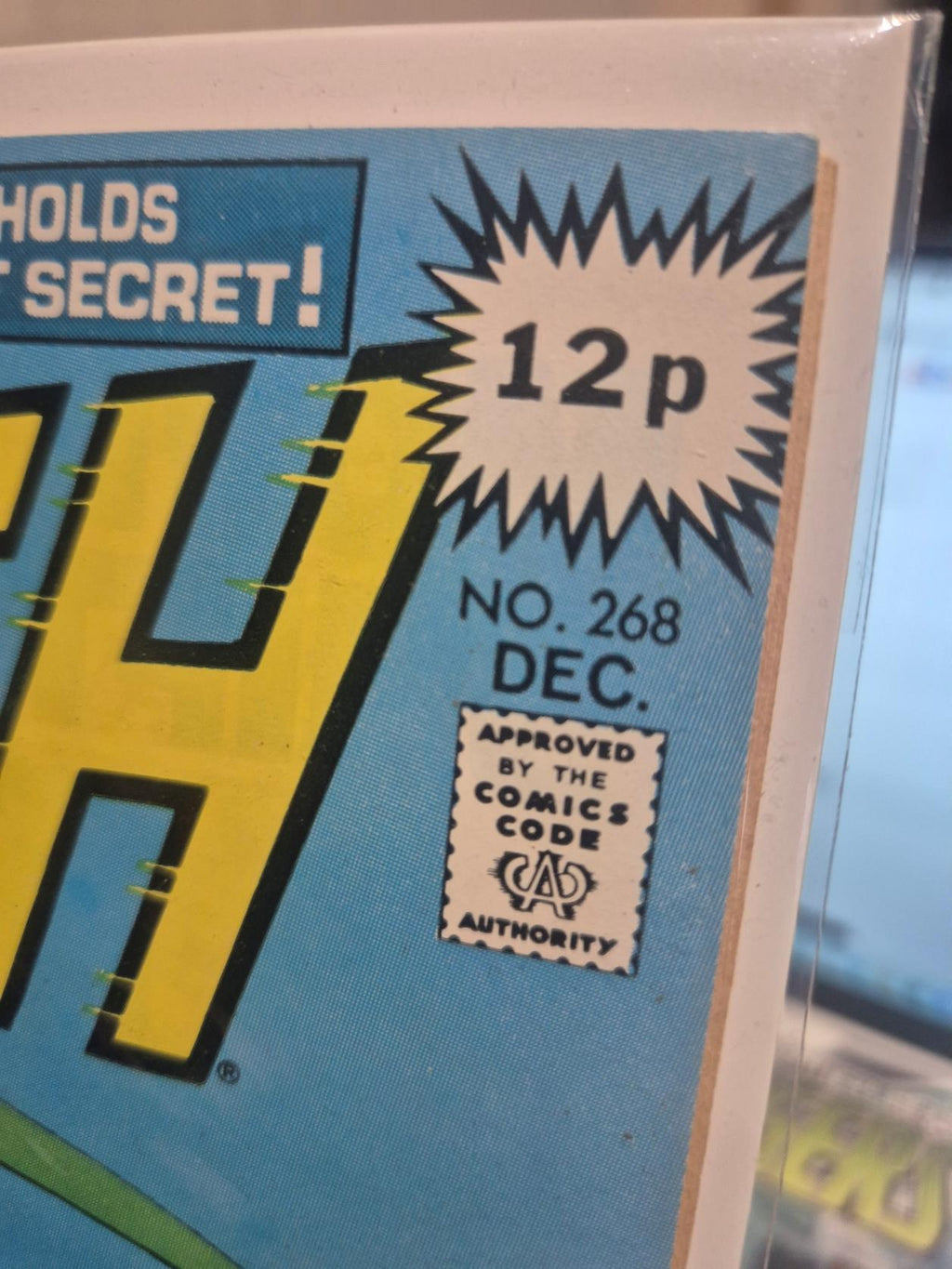 FLASH #268 VOL. 1 7.0 UK Price Variant DC COMIC BOOK FN/VF