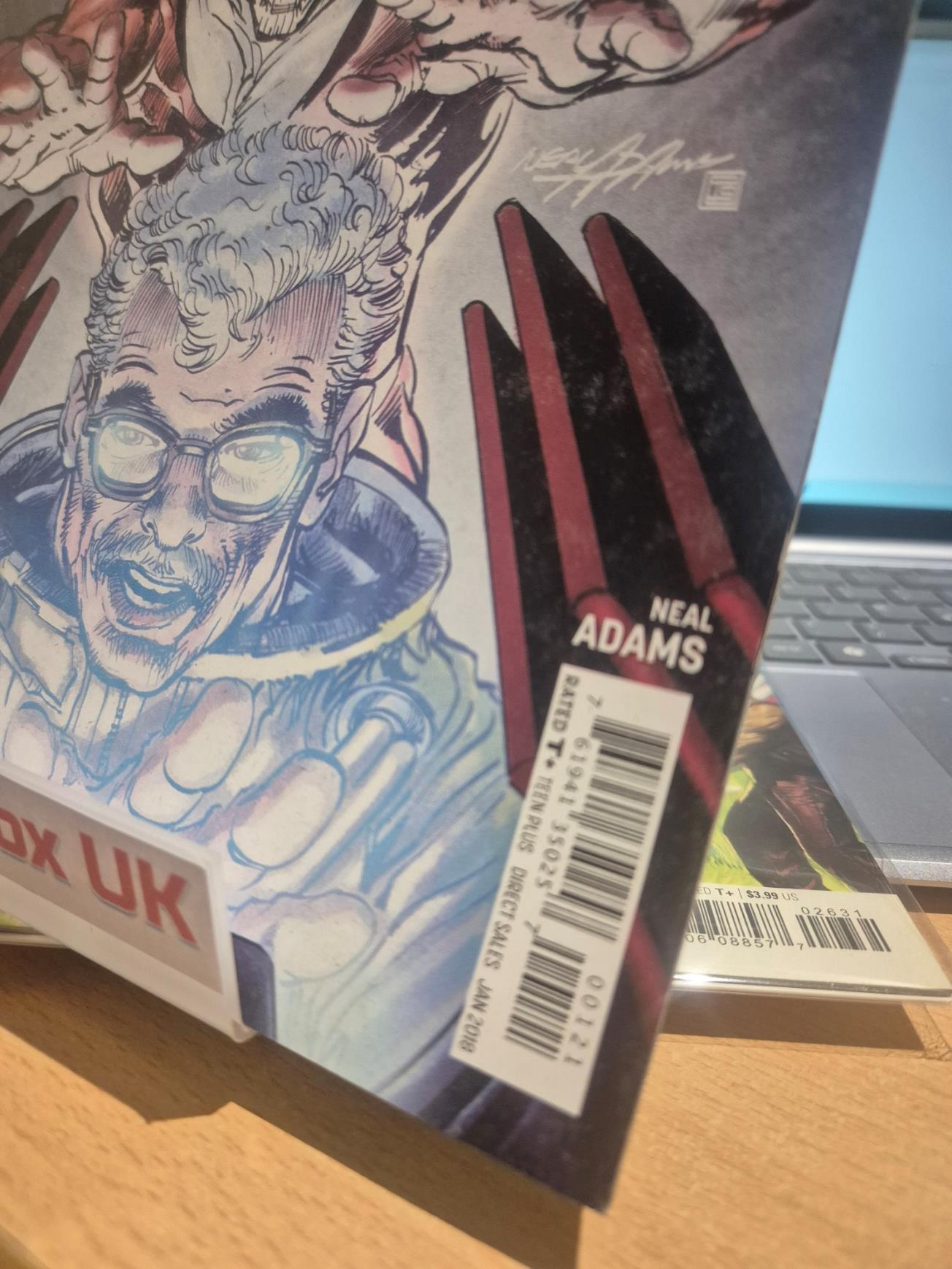 Deadman #1 B (DC 2018) VF+ condition issue. Variant Neal Adams