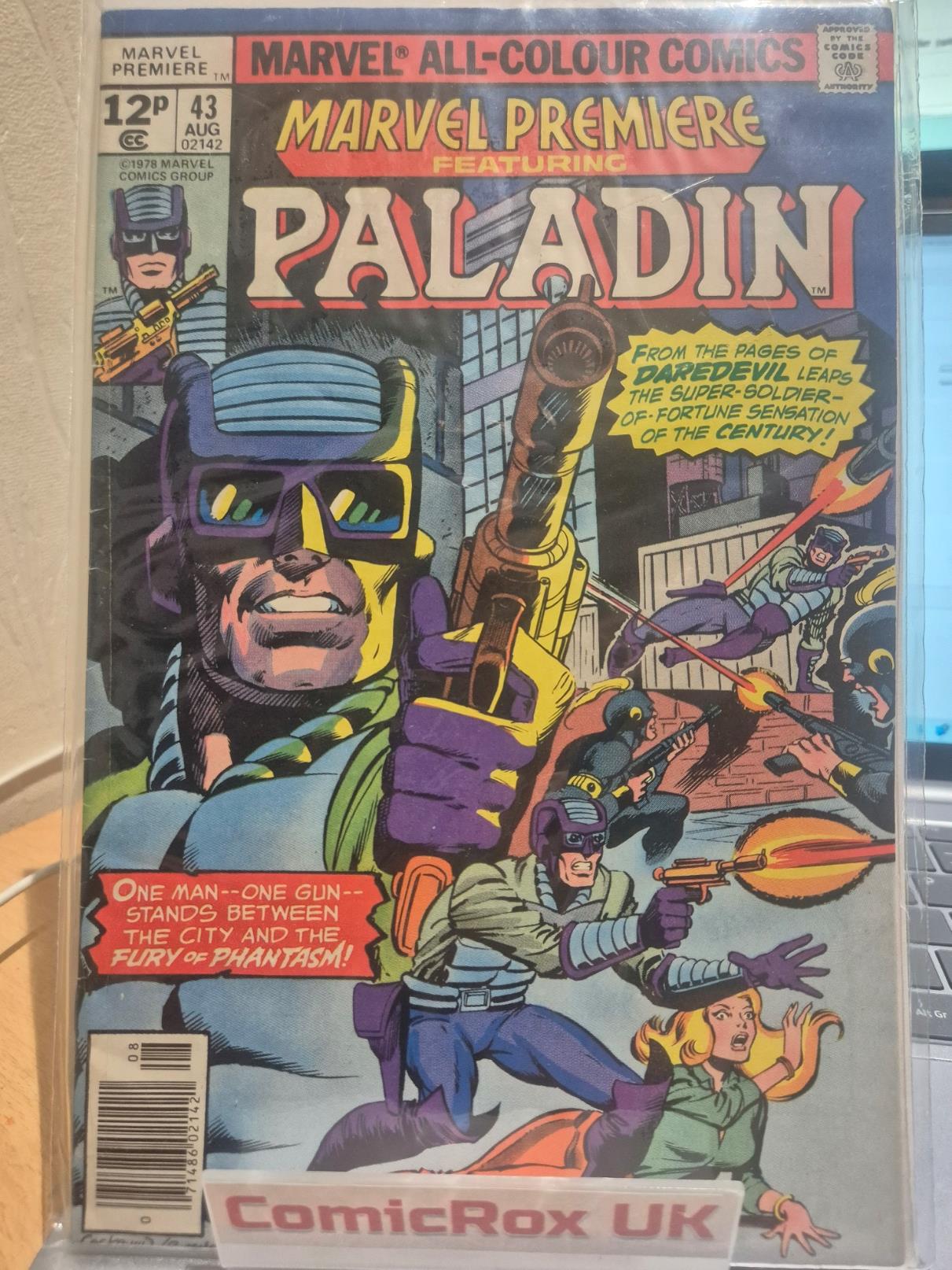 MARVEL PREMIERE # 43 (PALADIN, Aug 1978) VF-