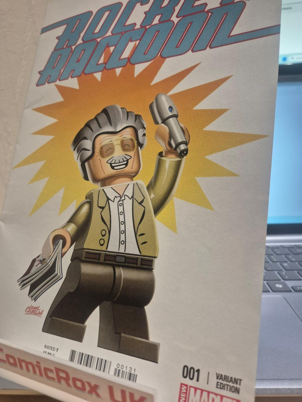 Rocket Raccoon #1 Stan Lee Lego Variant Castellani Cover Marvel  2014 VF/NM