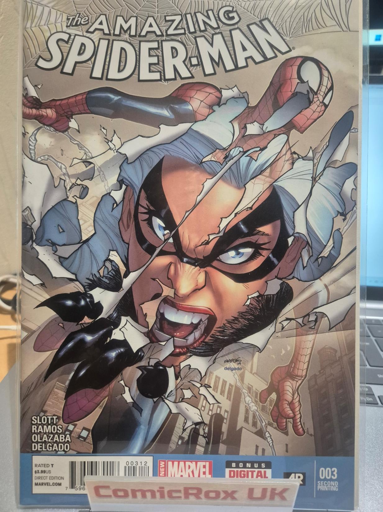 MARVEL COMICS AMAZING SPIDER-MAN VOL. 3 #3 AUG 2014 2ND PRINT NM