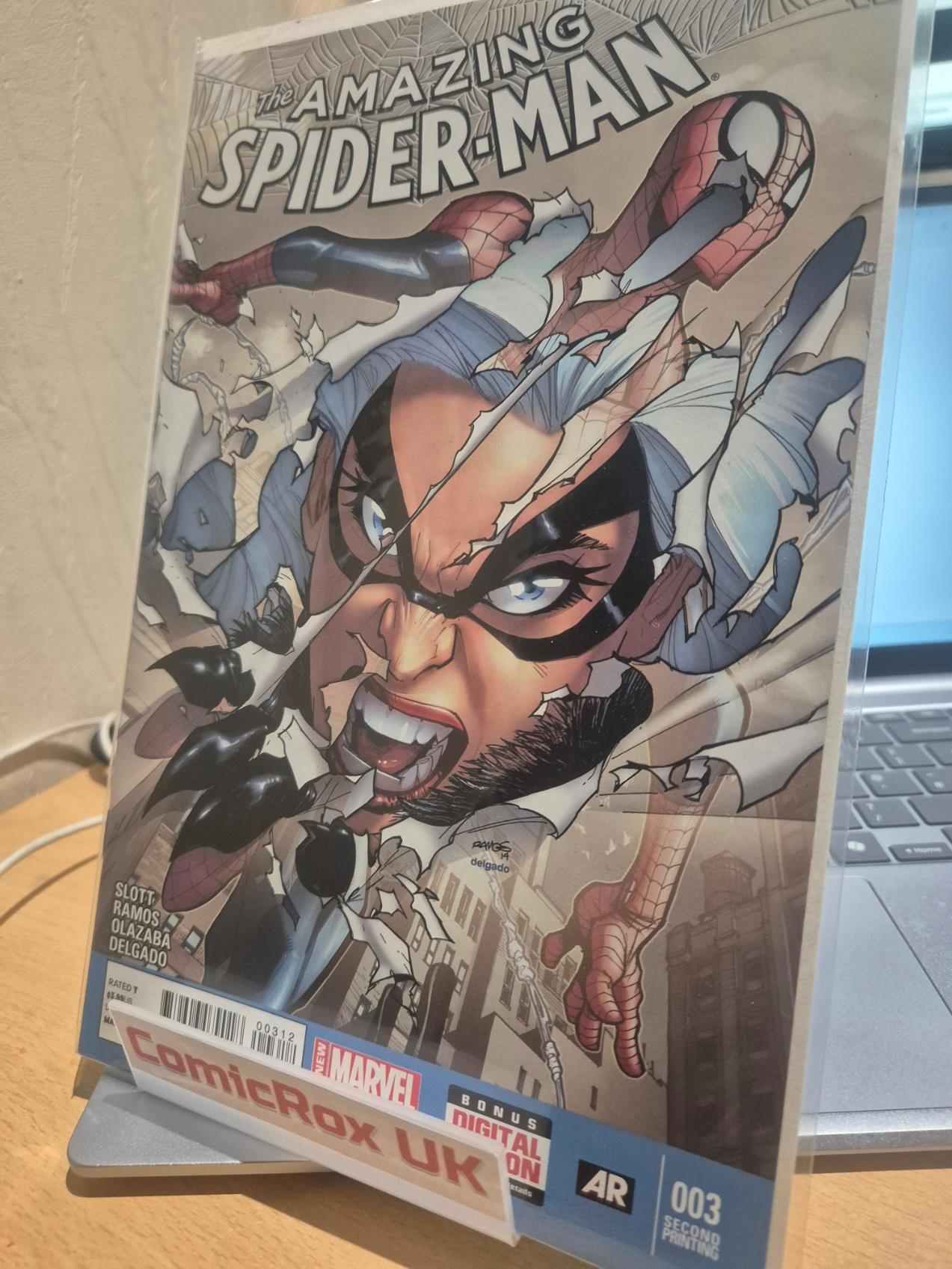 MARVEL COMICS AMAZING SPIDER-MAN VOL. 3 #3 AUG 2014 2ND PRINT NM