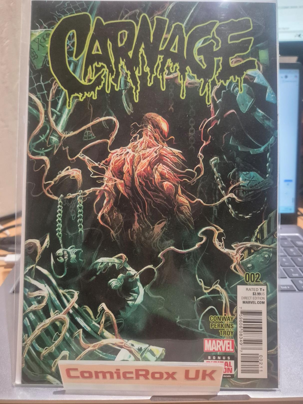 Carnage Issues 1 and 2,Vol. 2 Mike Del Mundo Regular 2016 NM