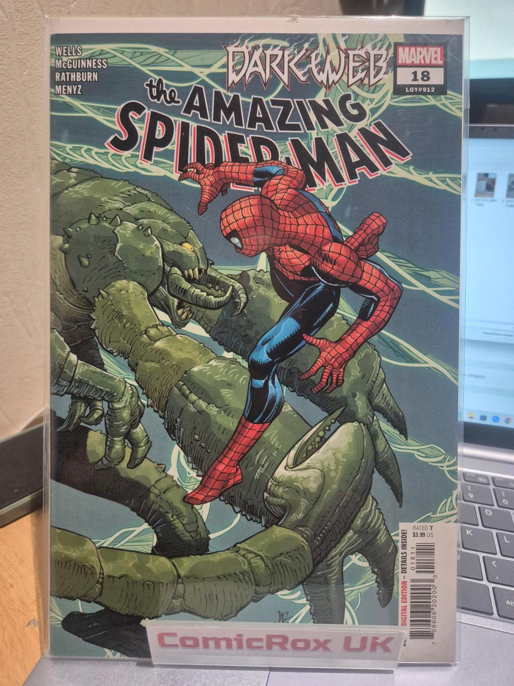 Amazing Spiderman Volume 6 #18 Venom Zeb Wells John Romita Jr NM - KEY