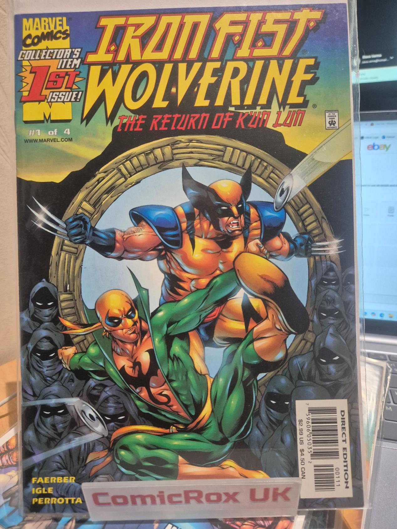 Iron Fist Wolverine (2000) # 1 (9.2-NM) 2000