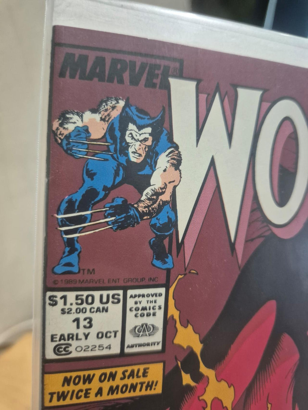 Wolverine #13 Vol1 Marvel Comics X-Men Gehenna Stone October 1989 NM-