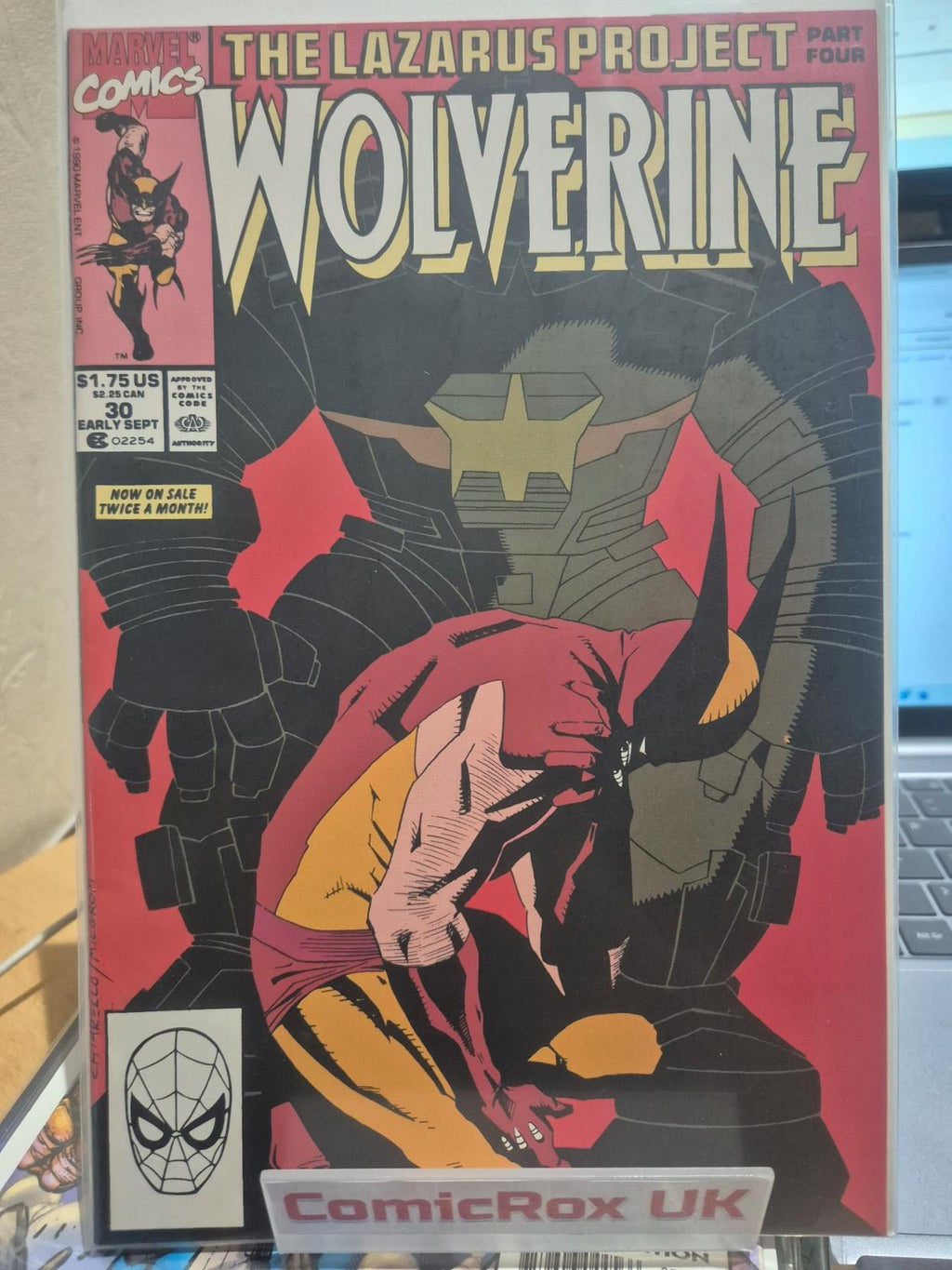 Wolverine, Vol. 2, #30, 1990, VF/NM