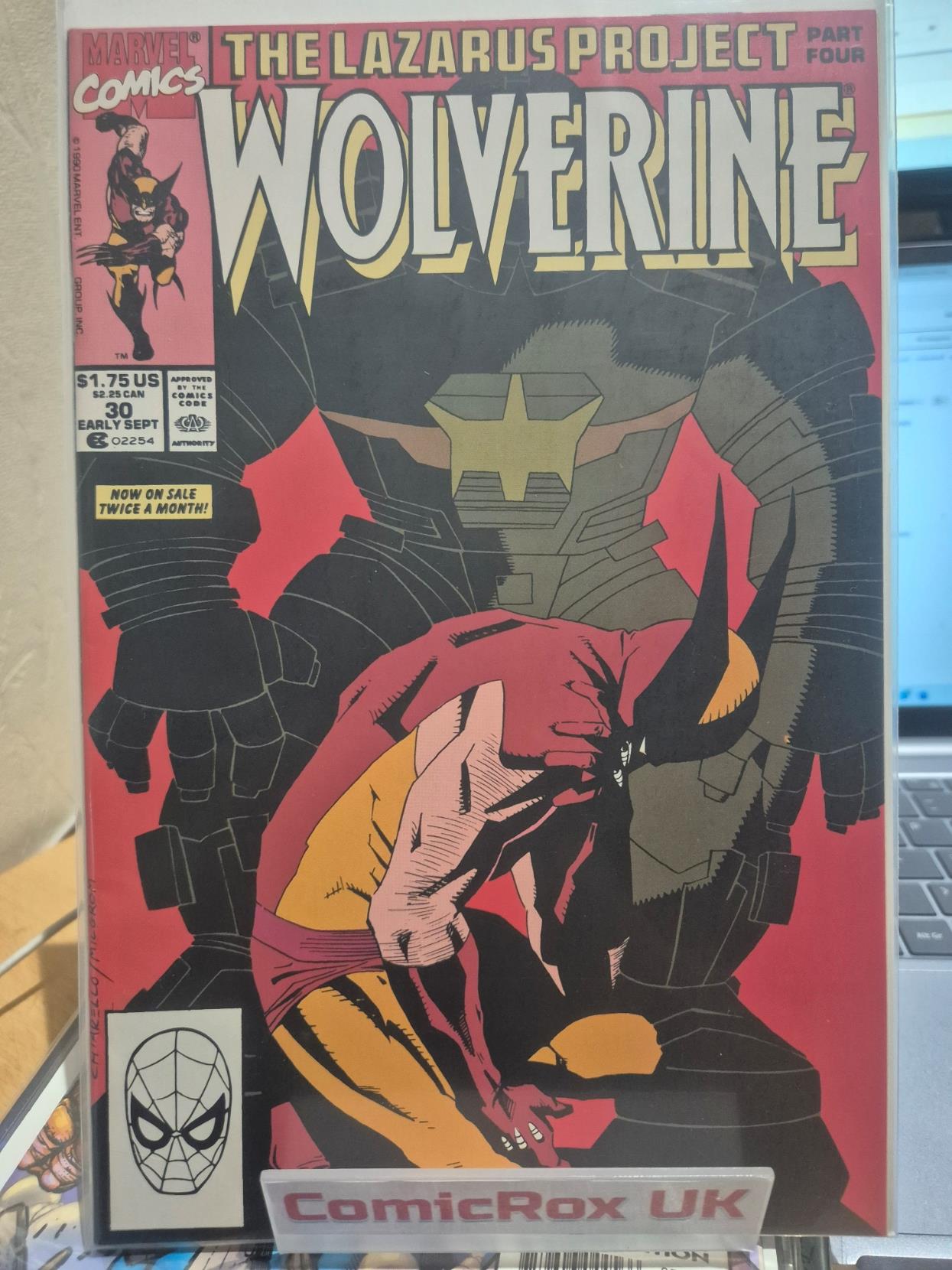 Wolverine, Vol. 2, #30, 1990, VF/NM