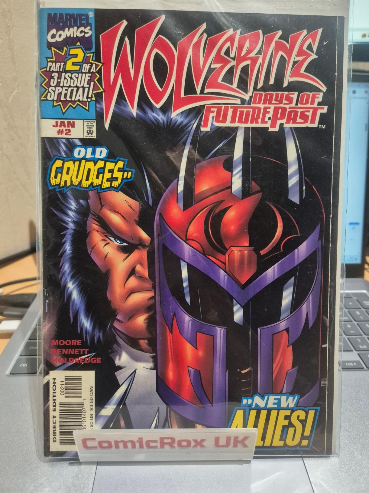 Wolverine Days of Future Past Issue #1,2,3 Complete Set 1997 Marvel