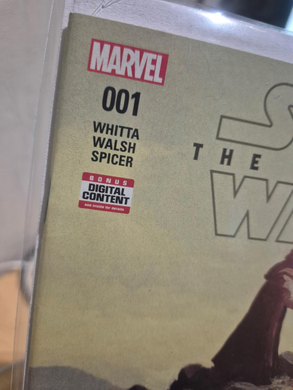 Star Wars The Last Jedi #1. 2018 Marvel Comics. NM+ High Grade Copy